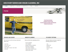 Tablet Screenshot of draincleaningomaha.com